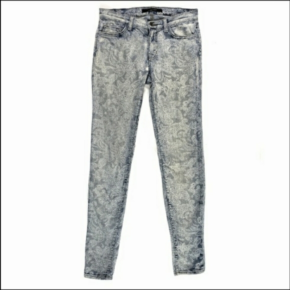 J Brand 26 Paisley Lace Skinny Jean (A) - Picture 5 of 9